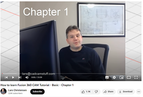 How to learn Fusion 360 CAM Tutorial - Basic - Chapter 2